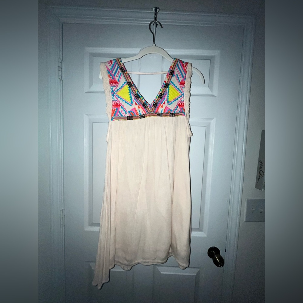 Fun colored sun dress